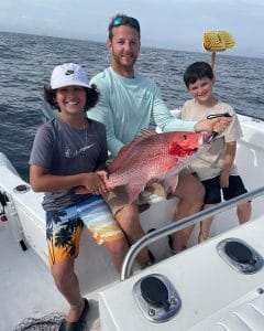 Saltwater fishing gear for red snapper